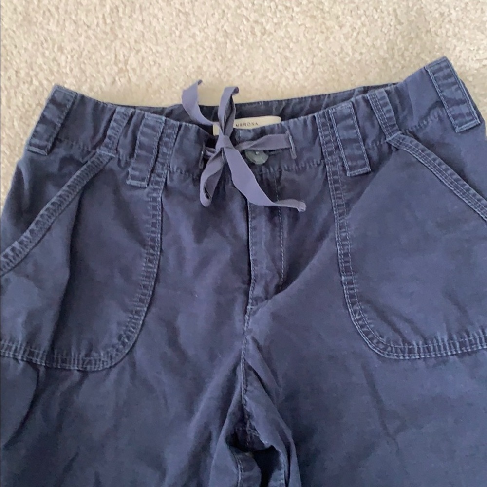 Merona Dark Blue Pants - Picture 2 of 7